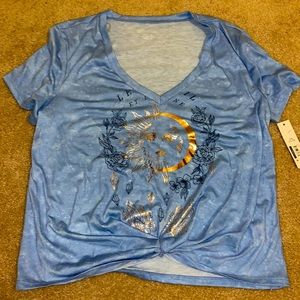 Cute blue tee